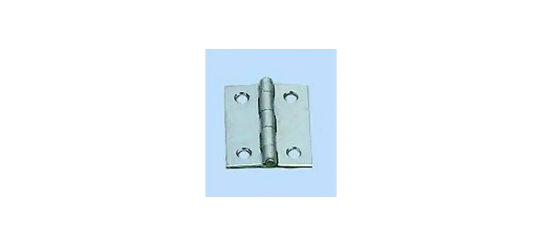 Onward 839BR Butt Hinge, 3 in H Frame Leaf, 3/32 in Thick