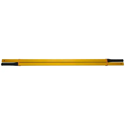 True Temper 002244VB Wheelbarrow Handle, 60 in L, Steel, Amber Pair