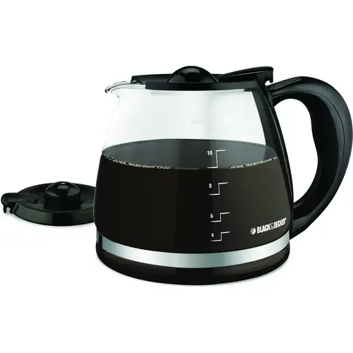 Black & Decker GC3000B Replacement Carafe, Glass, Black