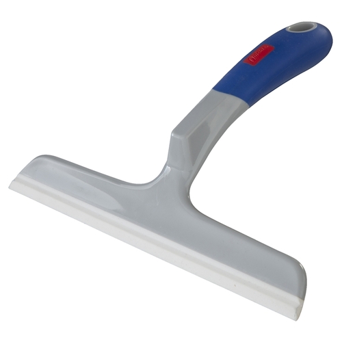 QUICKIE 2054873 2-in-1 Squeegee with Scrub Brush, 10 in Blade