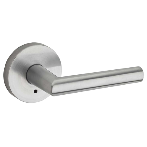 Milan Series SPVL331 MIL26D RD Privacy Door Lever, 2-5/8 in L Lever, Satin Chrome