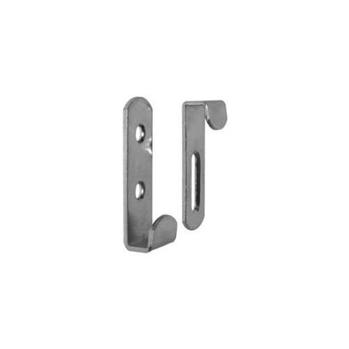 Mirror Clip, Steel, Zinc - pack of 4