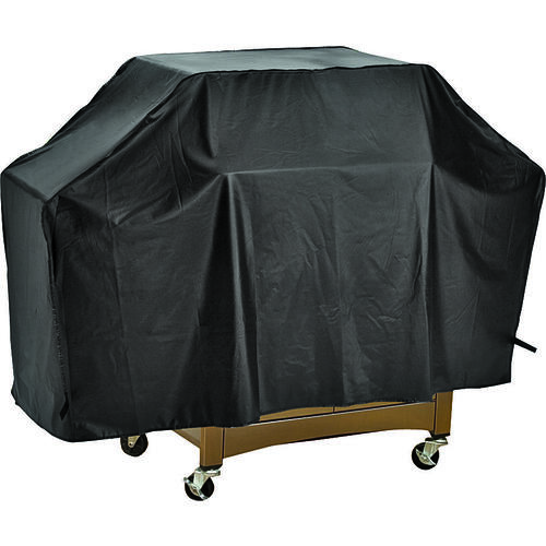 Omaha SPC04-123L Grill Cover, 18 in W, 34 in H, Vinyl, Black