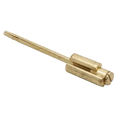 Hinge Pin Door Stop, Metal, Polished Brass