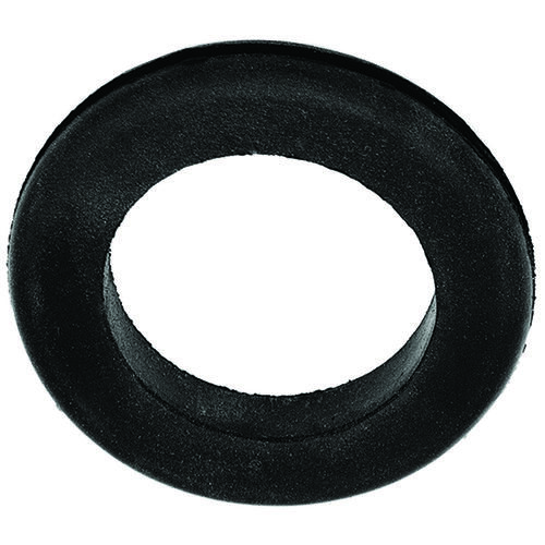 Grommet, Rubber, Black, 5/16 in Thick Panel