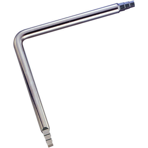 Faucet Seat Wrench, 6 in L, Steel, Nickel Plated Silver