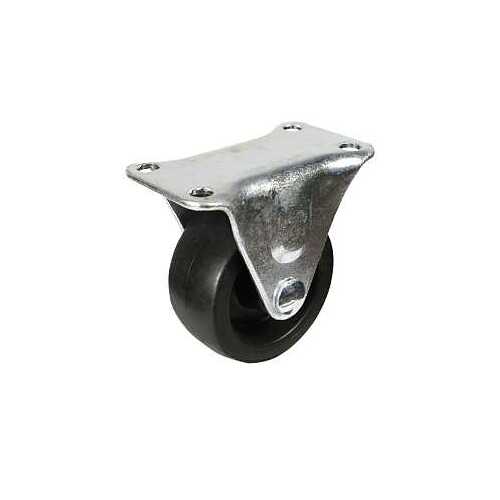 C-GD30PR Rigid Caster, 3 in Dia Wheel, 1-1/4 in W Wheel, Plastic Wheel, 220 lb