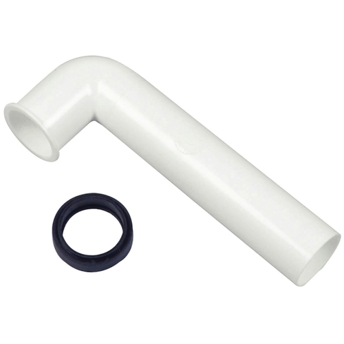 Tailpiece with Gasket, Plastic, For: InSinkErator Models