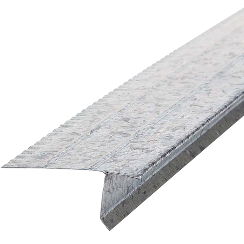 Drip Edge Flashing, 10 ft L, F4 Profile, Aluminum, Silver - pack of 50