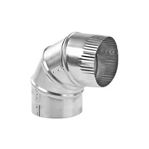 Adjustable Elbow, 3 in Connection, Aluminum