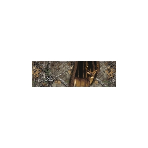 RealTree RT-WF-WT-XT Rear Window Decal, Whitetail with Xtra Camo, Vinyl Adhesive
