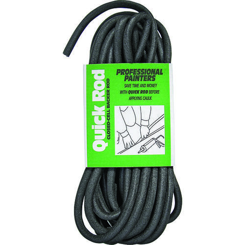 Quick R BR58060 Backer Rod, 5/8 in Dia, 60 ft L