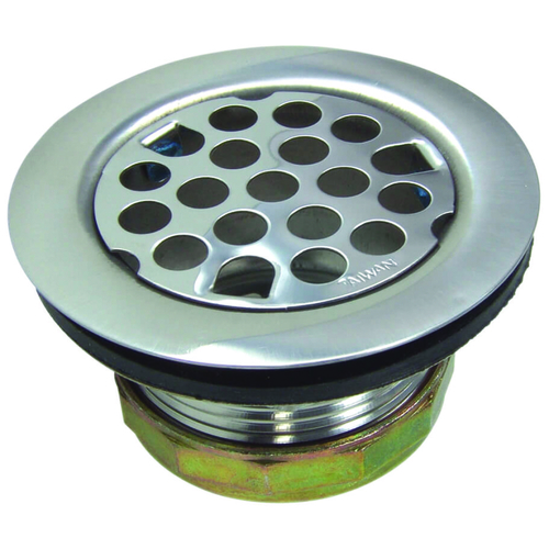 Basket Strainer Assembly, Brass, Chrome