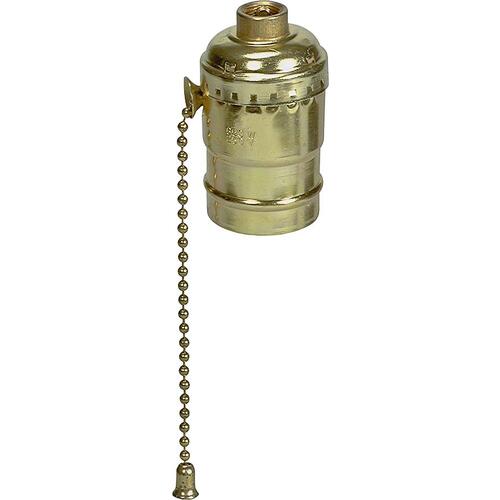 Eaton 980ABD-BOX Lamp Holder, 250 VAC, 660 W, Aluminum Contact, Brass