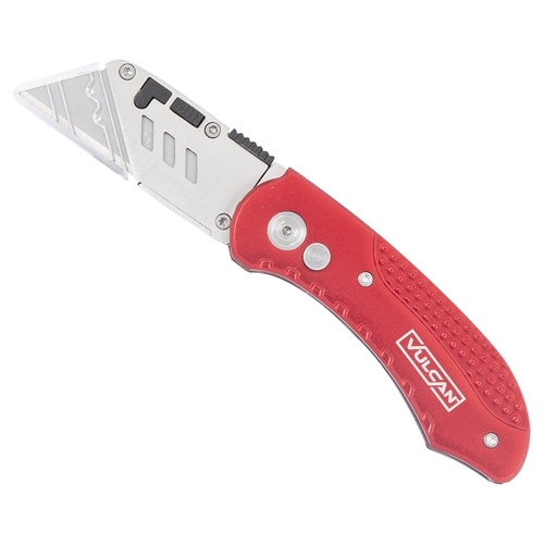 Vulcan KL007 Utility Knife, 2-3/8 in L Blade, 3/4 in W Blade, Steel ...