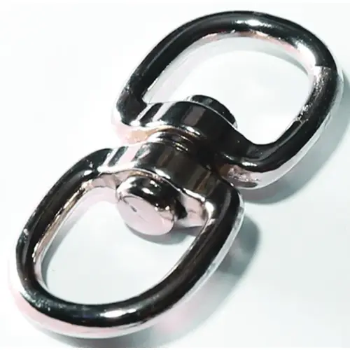 Chain Swivel, 1 in Trade, 100 lb Working Load, Nickel