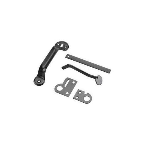 Thumb Latch, 6-15/16 in L, Steel, Zinc