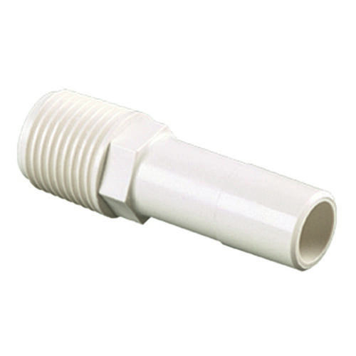 Watts 3527-1008/P-604 35 Series 3527-1008 Stem Connector, 1/2 in, CTS x MPT, Polypropylene, Off-White