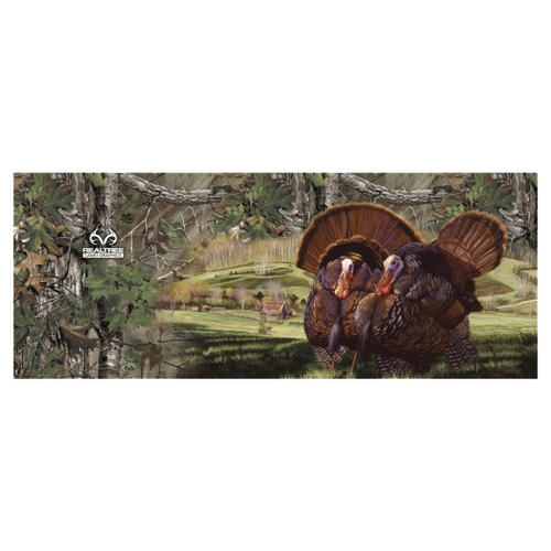 Tailgate Decal, Turkey with Xtra Camo, Vinyl Adhesive - pack of 2