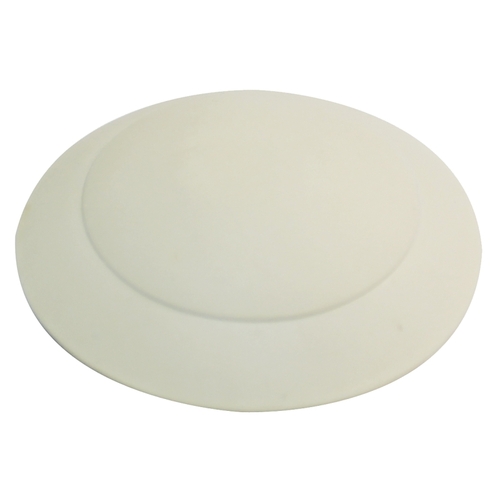 Keeney K820-62 Drain Stopper, Pop-Up, Rubber, White