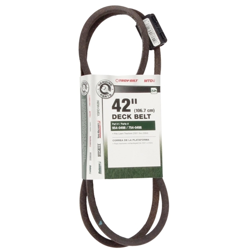 Deck Drive Belt, 42 in L, 1/2 in W, 42 in Deck