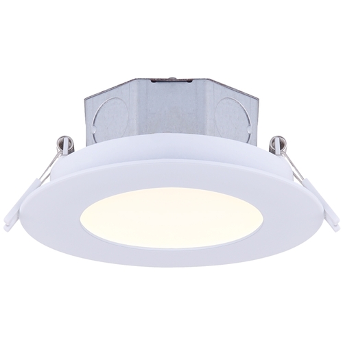 CANARM DL-4-9RR-WH-C Downlight, 120 V, LED Lamp, White