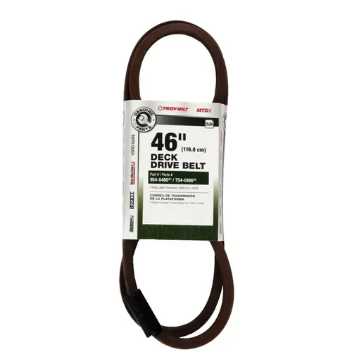 Deck Drive Belt, 46 in L, 46 in Deck