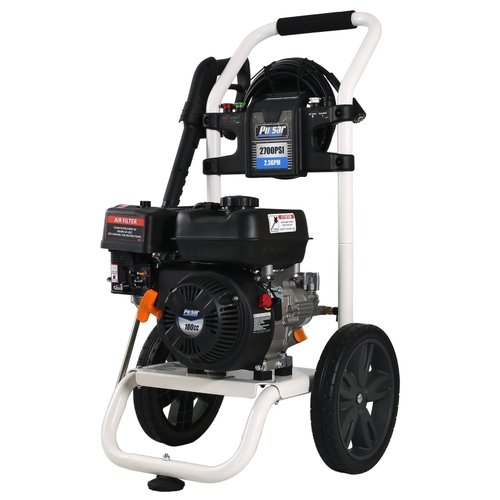 PULSAR W2800H PWG2700H19 Pressure Washer, Gasoline, 5 hp, OHV Engine, 180 cc Engine Displacement, 3 Piston Axial Cam Pump