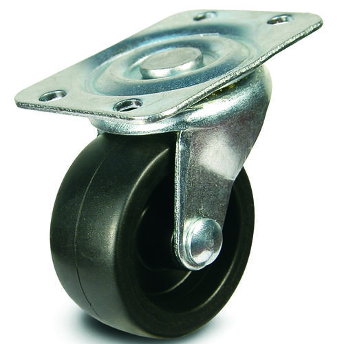 C-GD20PS Swivel Caster, 2 in Dia Wheel, 15/16 in W Wheel, Plastic Wheel, 125 lb