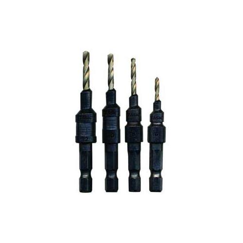 Pilot Drill Bit, 1/4 in Shank, Hex Shank