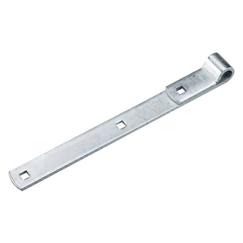 Hinge Strap, 4.7 mm Thick Leaf, Steel, Zinc, 200 lb