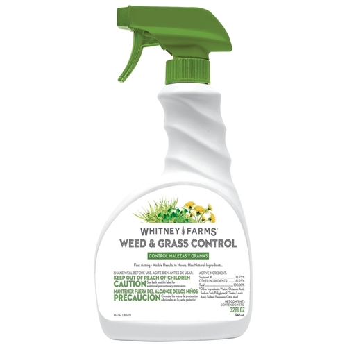 Whitney Farms 10101-10047 10047 Weed Killer, Spray Application, 32 oz