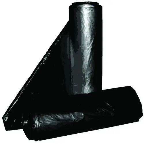 Royal Crown Top Liner, 40 x 46 in, 45 gal Capacity, Metalocene Blend, Black - pack of 100