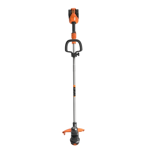 Worx WG183 Power Share Cordless String Trimmer, 2 Ah, 40 V Battery, 0.065 in Dia Line, Adjustable Auxiliary Handle