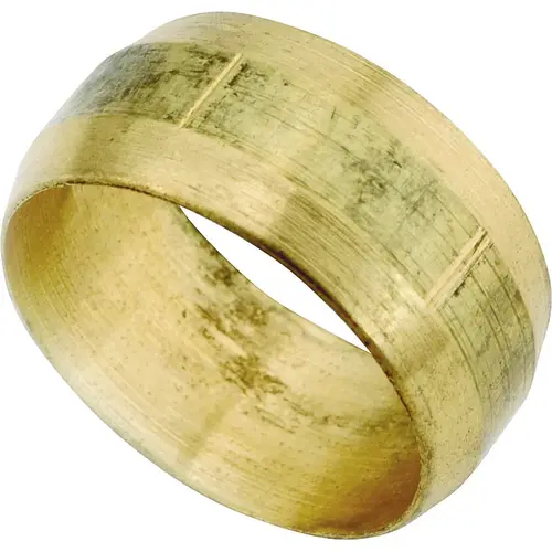 Anderson Metals 730060-04 Pipe Sleeve, 1/4 in Compression, Brass - pack of 5