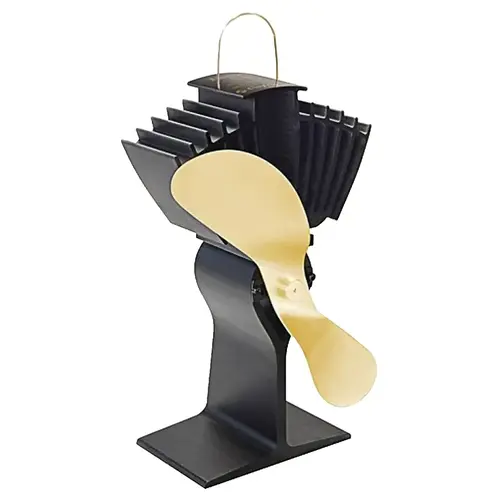 Stove Fan, 175 cfm Air, Gold