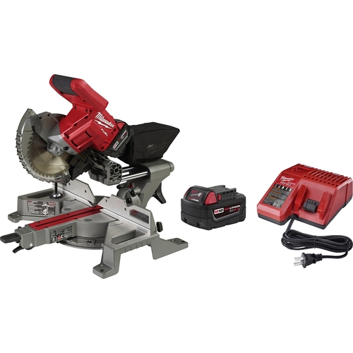 SAW MITER SLIDING COMPND 7-1/4 Black/Red