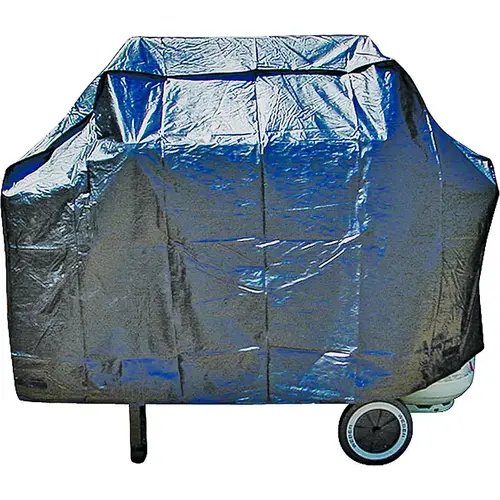 Omaha SPC043L Grill Cover, 18 in W, 34 in H, Vinyl, Black