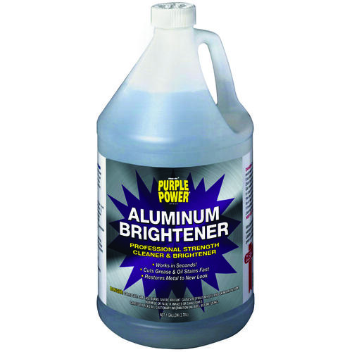 PURPLE POWER 4120P-XCP4 Aluminum Brightener, 1 gal, Liquid, Acidic - pack of 4