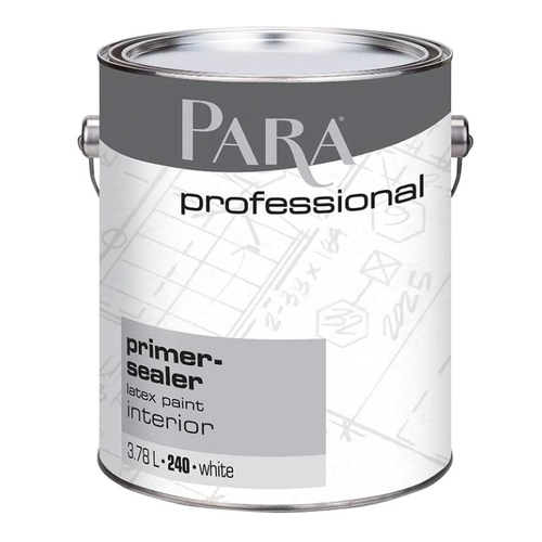 PARA PR0040240-16-XCP4 Professional 240-16 Primer Sealer, Flat, White, 1 gal - pack of 4