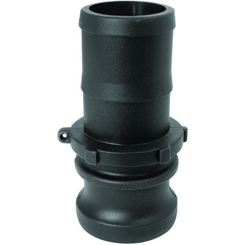 Cam Lever Coupling, 1-1/2 in, Male x Hose Barb, Glass Filled Polypropylene