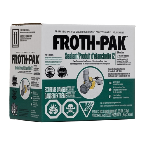Froth-Pak Series Foam Sealant Kit, 16.8 lb