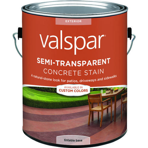 024.00.007 Semi-Transparent Concrete Stain, Gloss, Liquid, 1 gal - pack of 4
