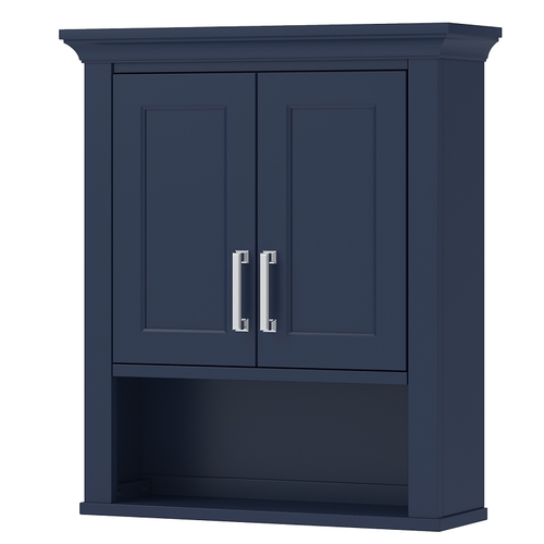 Foremost LSBW2428 Bathroom Cabinet, 2-Door, 1-Shelf, Wood, Aegean Blue