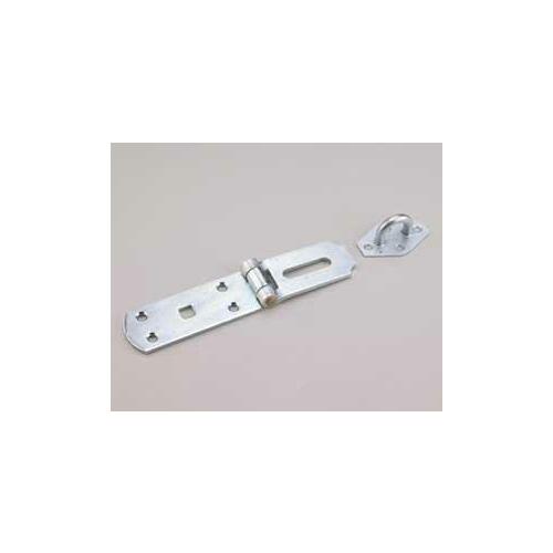 Onward 321XV Regular-Duty Hasp, 257.75 mm L, 48.5 mm W, Steel, Zinc, 9.5 mm Dia Shackle