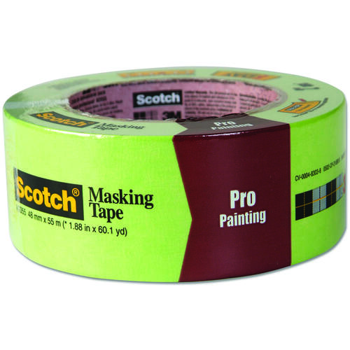 SCOTCHBLUE 2055-48NP 2055PCW - 48 MM Masking Tape, 55 m L, 48 mm W, Crepe Paper Backing, Green