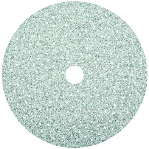 Sanding Disc, 5 in Dia, 11/16 in Arbor, Coated, P40 Grit, Extra Coarse, Zirconia Aluminum Abrasive - pack of 10