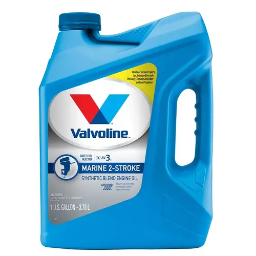 Valvoline 773735 Engine Oil, TC-W3, 1 gal Bottle Blue/Green