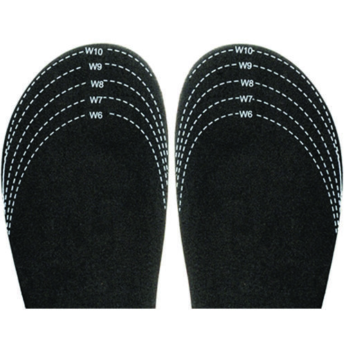Sloggers 330BK Garden Outfitters Series Insole, 8, Black