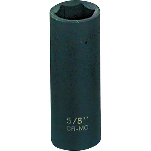 Deep Impact Socket, 5/8 in Socket, Black Phosphate